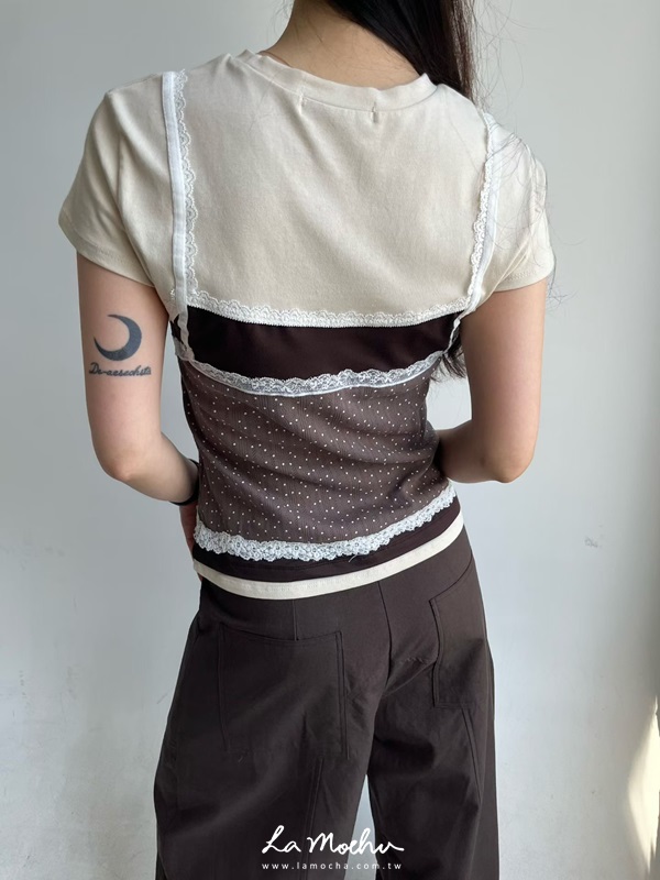 姊姊感剪裁直筒工作褲
